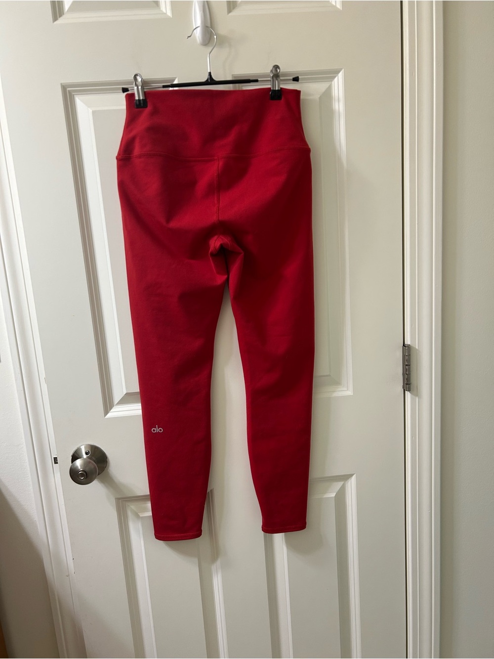 ALO Yoga Air Lift Red High-Rise Seamless Leggings (stock pic) Size Small - Picture 4 of 5